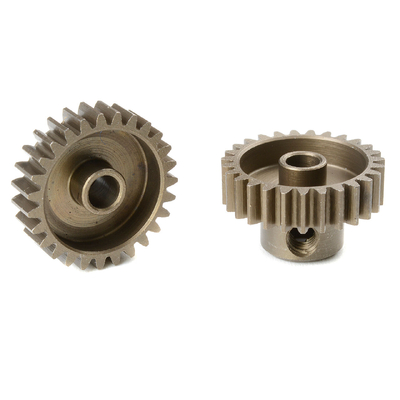 Team Corally - 48 DP Pinion - Short - Hardened Steel - 27 Teeth - Shaft Dia. 3.17mm