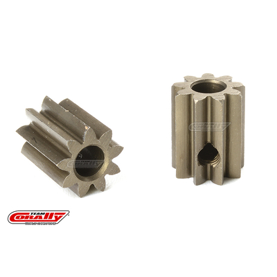 Team Corally - M0.6 Pinion - Short - Hardened Steel - 9 Teeth - Shaft Dia. 3.17mm