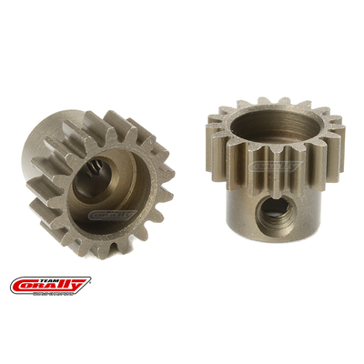 Team Corally - M0.6 Pinion - Short - Hardened Steel - 17 Teeth - Shaft Dia. 3.17mm