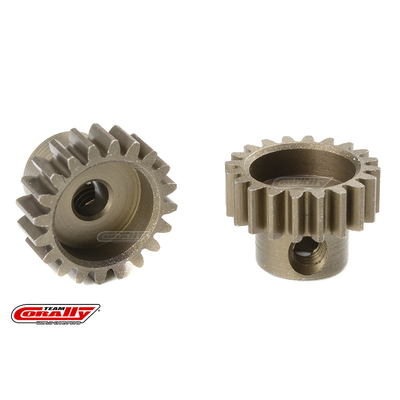 Team Corally - M0.6 Pinion - Short - Hardened Steel - 20 Teeth - Shaft Dia. 3.17mm