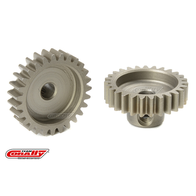 Team Corally - M0.6 Pinion - Short - Hardened Steel - 27 Teeth - Shaft Dia. 3.17mm
