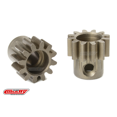 Team Corally - M1.0 Pinion - Short - Hardened Steel - 12 Teeth - Shaft Dia. 5mm