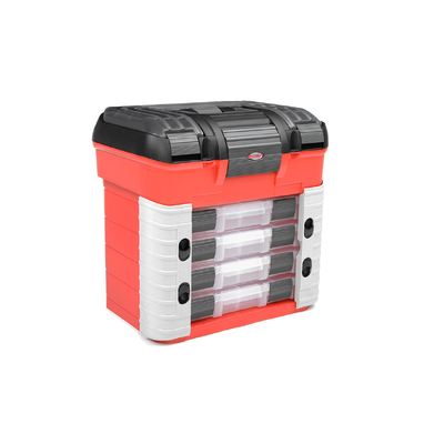 Team Corally - Pit Case - 4 Assortment Box Drawers - Universal Pre-Cut Foam