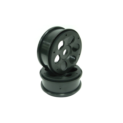 GV C08B02BA CIRCLE  WHEEL  BLACK  2PCS