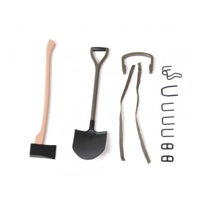 1:6 1941 MB SCALER AXE AND SAND SHOVEL SET 1941 MB Scaler