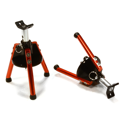 Integy Model Jack Stands (2) 70-110mm - 1/10 & 1/8