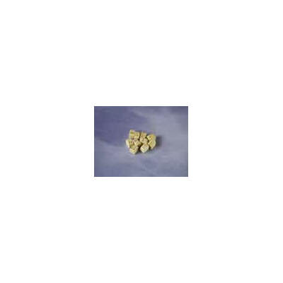 Double Block, 4mm Natural (10)