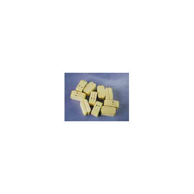 Double Block, 10mm Natural (10)