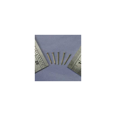 Brass Flat Head Pin 0.7 x 10mm