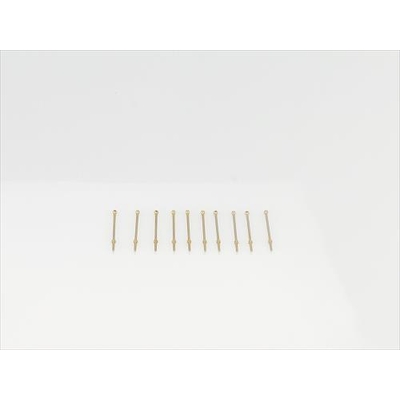 1 Hole Stanchion, Brass 15mm