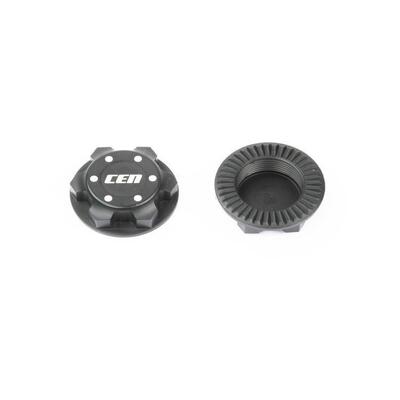 Aluminum Wheel Hex Nut 23mm 2pcs.