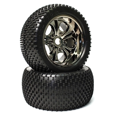 "Sniper" Wheels & Tires spikes( Pre-Glued 1Pair)