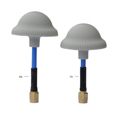 5.8GHZ CLOVER LEAF ANTENNA SET (RX - RP-SMA & TX - SMA CONNECTOR)