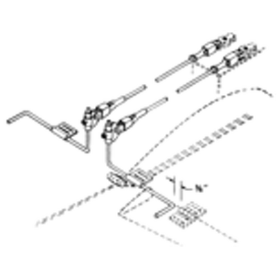 DUBRO 101 STRIP AILERON LINKAGE HOOKUP (2 PCS PER PACK)