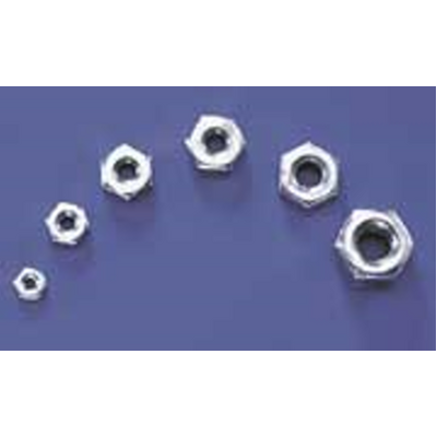 DUBRO 2103 2MM HEX NUTS (4 PCS PER PACK)