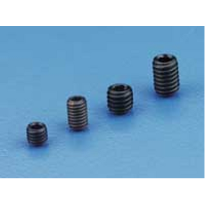 DUBRO 2168 3MM X 3 SOCKET SET SCREWS (4 PCS PER PACK)