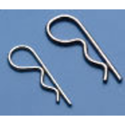 DUBRO 2256 BODY KLIPS (SMALL) 25.4MM X 1.04MM (8 PCS/PACK)