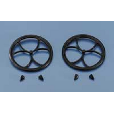 DUBRO 250ML 2-1/2in MICRO LITE WHEELS  (1 PAIR PER CARD)