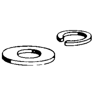 DUBRO 3110 SS NO. 6 FLAT WASHER (8 PCS PER PACK)