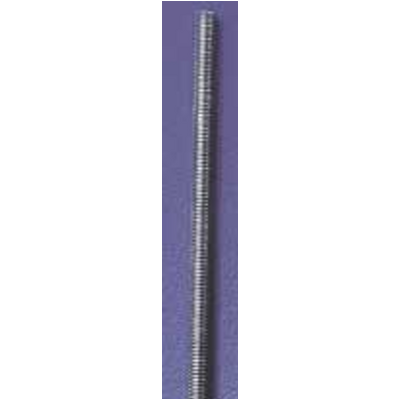 DUBRO 378 12in FULLY THREADED ROD 2-56 (EACH)