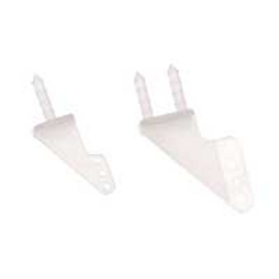 DUBRO 848 MICRO CONROL HORNS (2 PCS PER PACK)