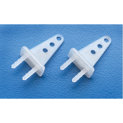 DUBRO 923 MICRO PUSHROD GUIDES 0.080in DIA HOLES (4 PKG)