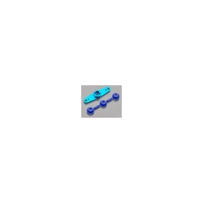Duratrax Aluminum Servo Arm Double Blue