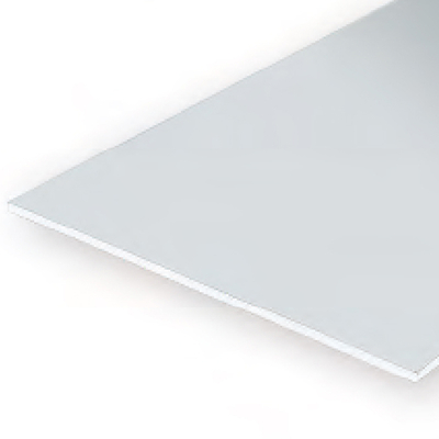 EVERGREEN 9101 20 X 53CM SHEET .010 (PACK OF 8)