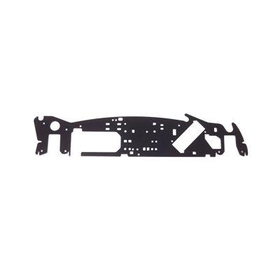 GV EL3002RBA SIDE PLATE RIGHT (2MM . BLACK)