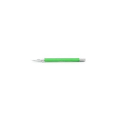 EXCEL 16022 EXCEL K18 SOFT GRIP KNIFE NON ROLL WITH SAFETY CAP (GREEN)