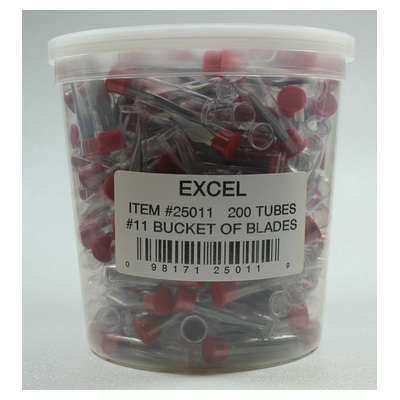 EXCEL 25011 BLADES -TUBES OF 5