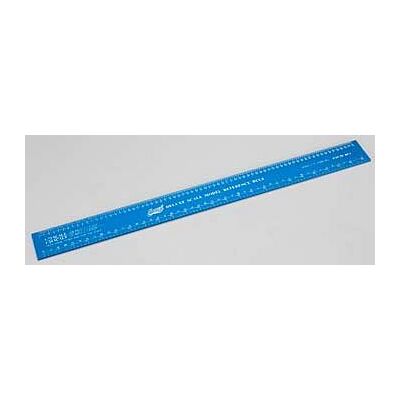 EXCEL 55779 EXCEL 12 INCH DELUXE SCALE MODEL REFERENCE RULER