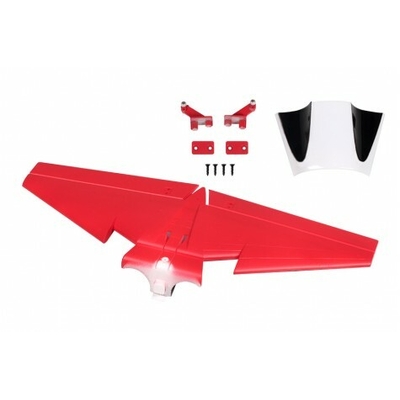Horizontal Stabiliser 70mm Yak 130 Red