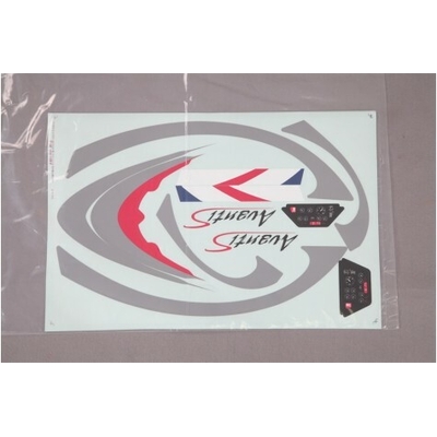 Decal Sheet 70mm Avanti Blue