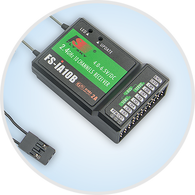 IA10B Receiver to suit FS-i10 radio