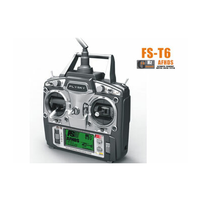 Flysky T6 2.4G Mode 2. 6 Channel Radio & Receiver system  Quadcopter/Helicopter/Airplane