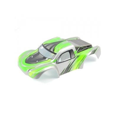 Painted Short Course Truck Body Green