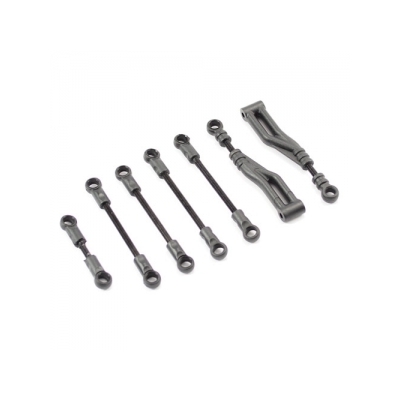 Front Upper, Steering, Rr Upper & Servo