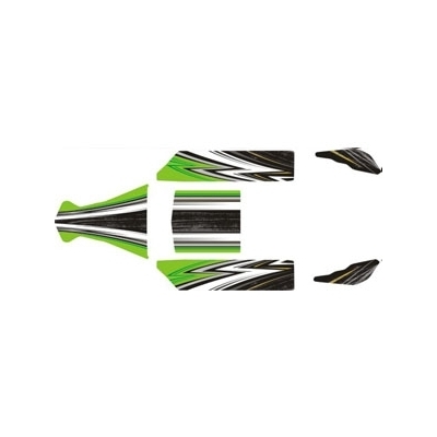 Painted Body Green Viper