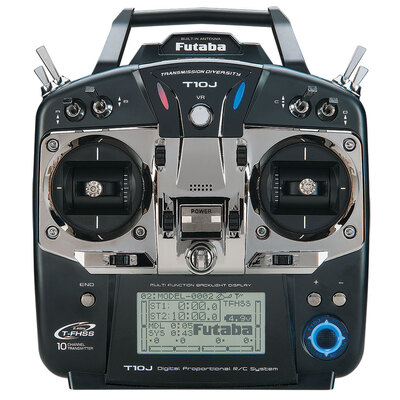 Futaba 10J 10-Channel FHSS Air Radio System - Mode 2