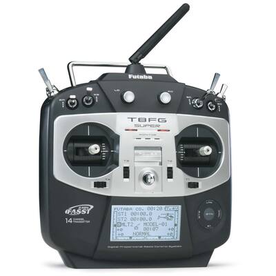 Futaba 8FG Super 14-Channel FASST Air Radio System - Mode 1