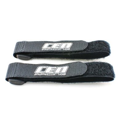 Battery Straps (Black, Pair)
