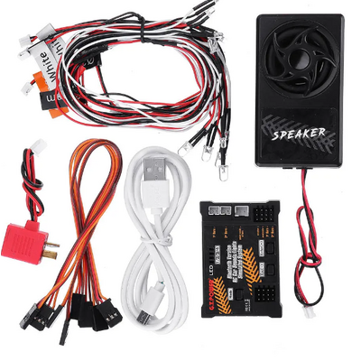 Bluetooth Version RC Car Engine Sound+Lights Simulated 