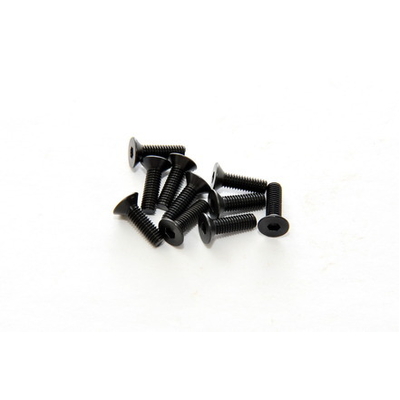 3x10mm Hex Tapping Screws, 10 pcs