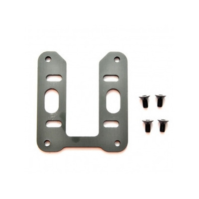 ##Engine Mount Plate - Black Hyper 7 (Discontinued use 87077)