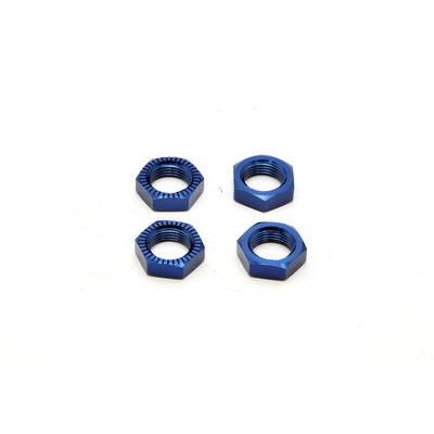 ANTI-LOOSE WHEEL NUT 17mm- BLUE, 4PCS