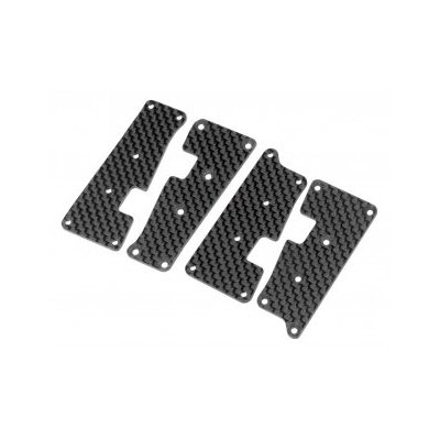 HB Suspension Arm Cover Set (Carbon Graphite)