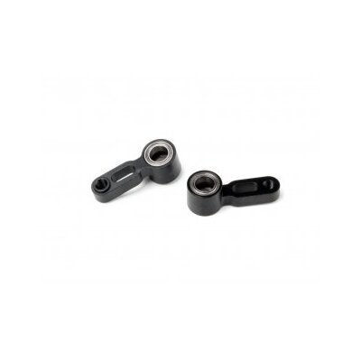 HB Steering Arm (Black/2pcs)