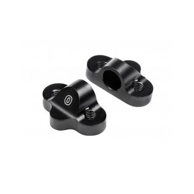 HB Dual Pivot Block Set FR/RF 0 Degree (Black)