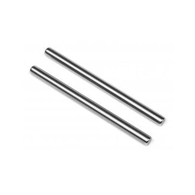 HB Suspension Shaft 3x43mm Silver (Front/Outer)